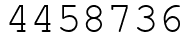 Число 4458736.
