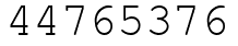 Число 44765376.