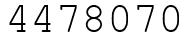 Число 4478070.