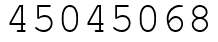 Число 45045068.