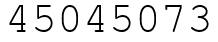 Число 45045073.