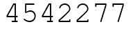 Число 4542277.
