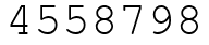 Число 4558798.