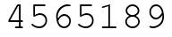 Число 4565189.