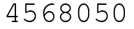 Число 4568050.