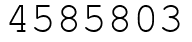 Число 4585803.