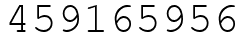 Число 459165956.
