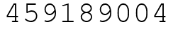 Число 459189004.