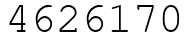 Число 4626170.