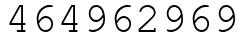 Число 464962969.