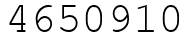 Число 4650910.