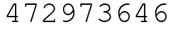 Число 472973646.