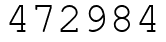 Число 472984.