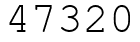 Число 47320.