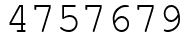 Число 4757679.