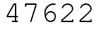 Число 47622.