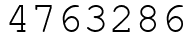 Число 4763286.