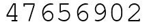 Число 47656902.