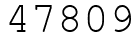 Число 47809.