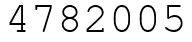 Число 4782005.