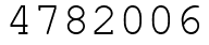 Число 4782006.