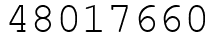 Число 48017660.