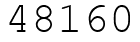 Число 48160.