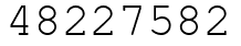 Число 48227582.