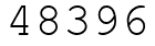 Число 48396.