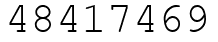 Число 48417469.