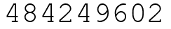Число 484249602.