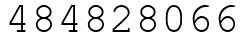 Число 484828066.