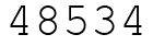 Число 48534.