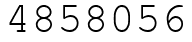 Число 4858056.