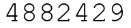 Число 4882429.