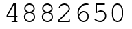 Число 4882650.