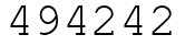 Число 494242.