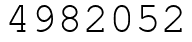 Число 4982052.