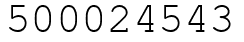 Число 500024543.