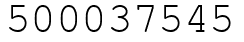 Число 500037545.