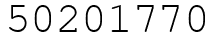 Число 50201770.