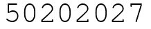 Число 50202027.