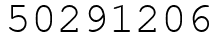 Число 50291206.