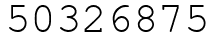 Число 50326875.