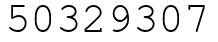 Число 50329307.