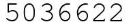 Число 5036622.