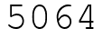 Число 5064.