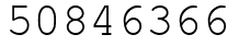 Число 50846366.