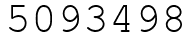 Число 5093498.