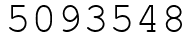 Число 5093548.